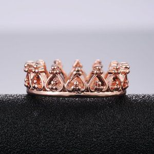 🔥 Heart Wreath Basic Simple Colorful Heart Rings for Women, PD534